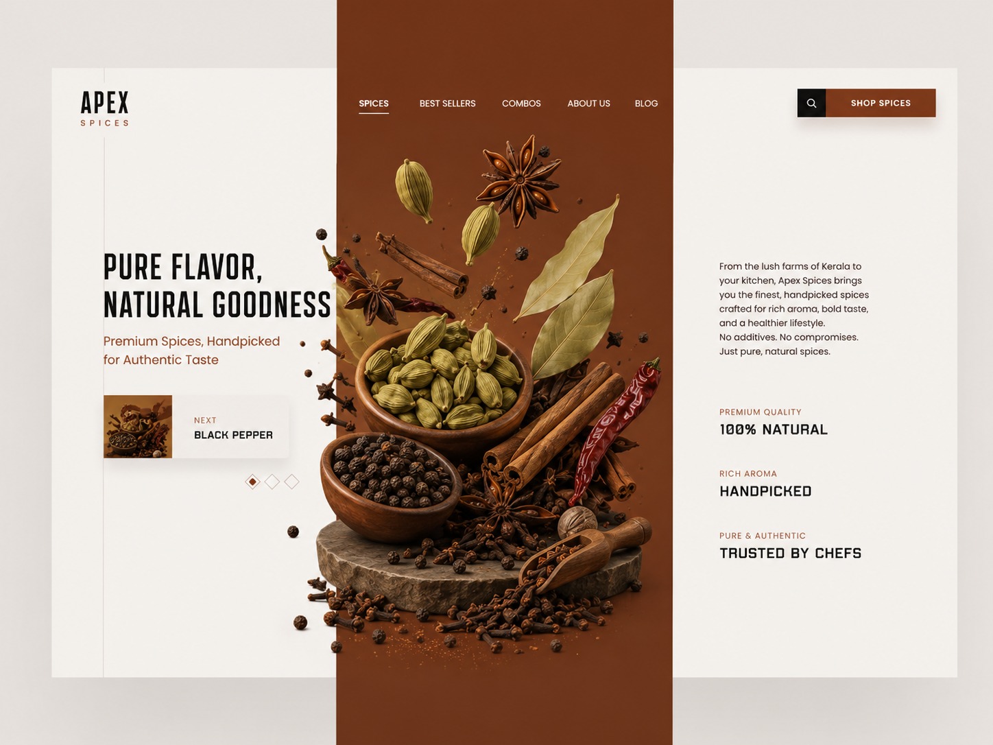spicestore Website